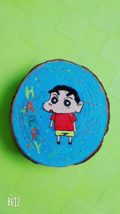 一个女孩子的涂涂画画