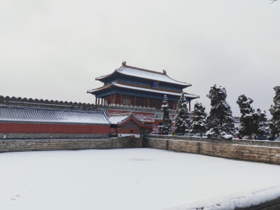 景山前街＆前门大街⛄年前雪景