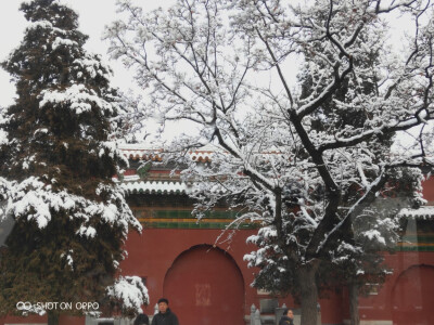 景山前街＆前门大街⛄年前雪景