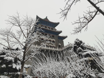 景山前街＆前门大街⛄年前雪景
