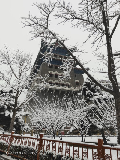 景山前街＆前门大街⛄年前雪景