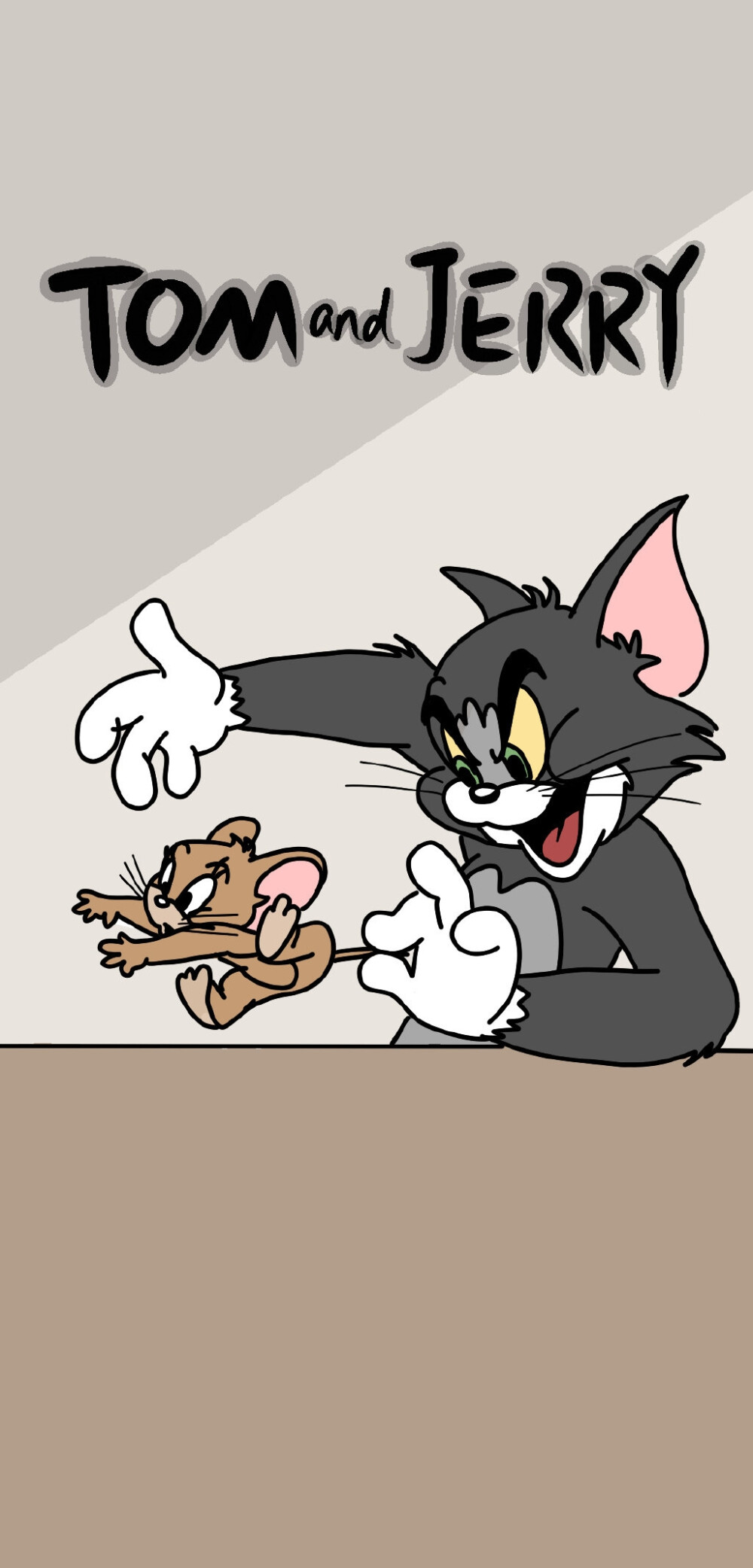 猫和老鼠网课背景图片