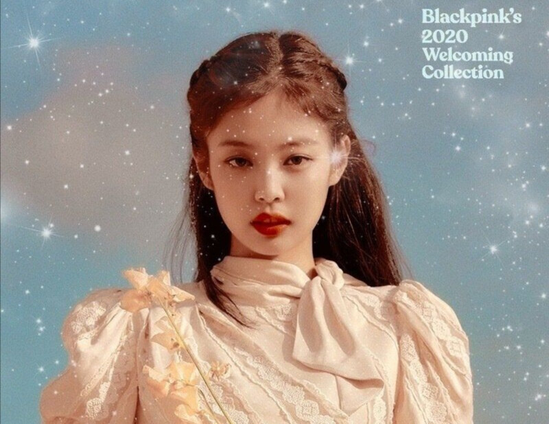 JENNIE jennie 金智妮‘煎妮天使
总在疑问如此美丽的公主来自哪里原来是遥远时代的神族
（无水印饭制修图 自截 -来自微博）
[BLACKPINK - BLACKPINK'S 2020 WELCOMING COLLECTION PREVIEW IMAGE]
blackpink - jennie jisoo lisa rosé