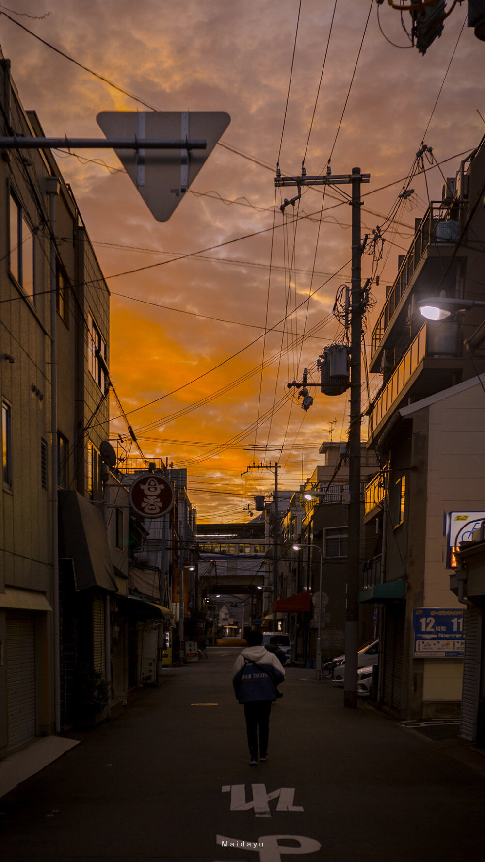 黄昏 落日 天空 背景