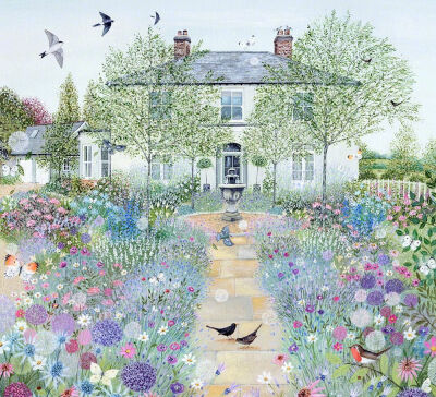 画家 Lucy Grossmith 绘画作品一组 | www.heart-to-art.com