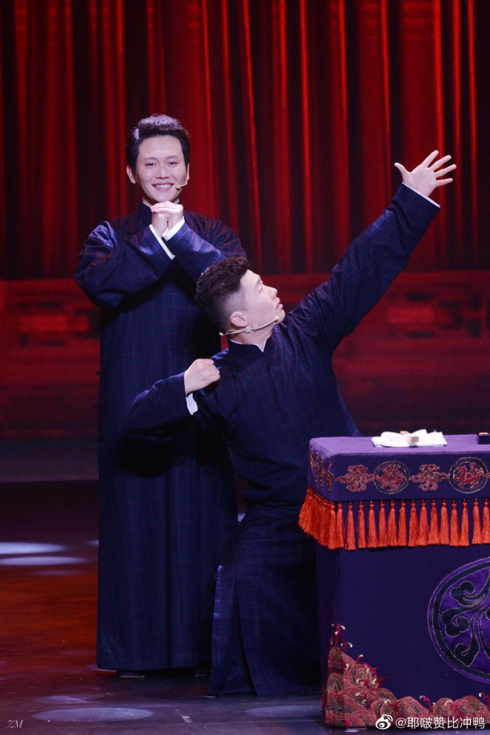 孟鹤堂周九良。
堂主和先生。