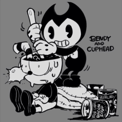 #Bendy and the INK MACHINE班迪和墨水机器&茶杯头