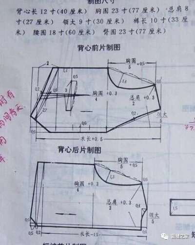 宝宝衣服剪裁图纸，图转侵删