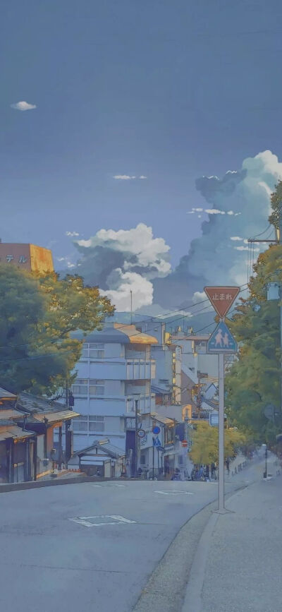 蓝色系壁纸