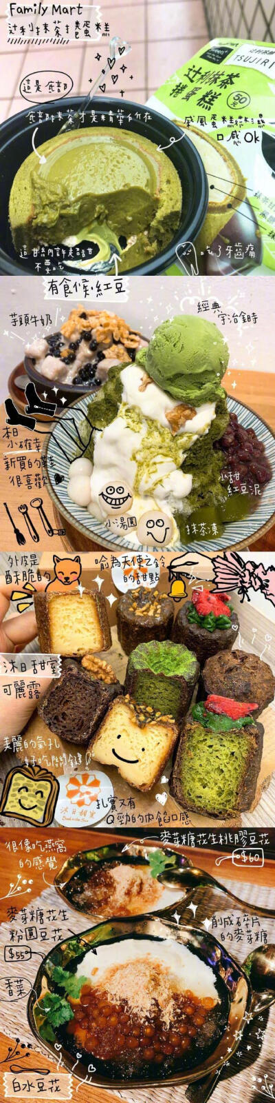 零食甜点高清拼接壁纸