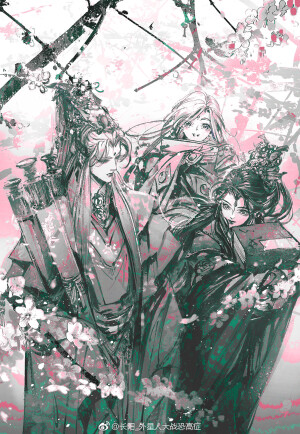 布袋戏  画师：长阳  微博：长阳