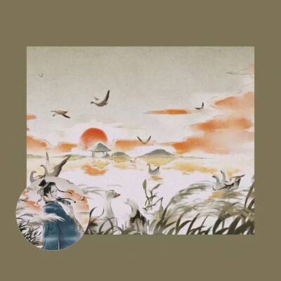 分享一些背景和头像
套图二画师：
微博｜南栀子
套图一、三画师:
微博｜魏莹（漫画插画）