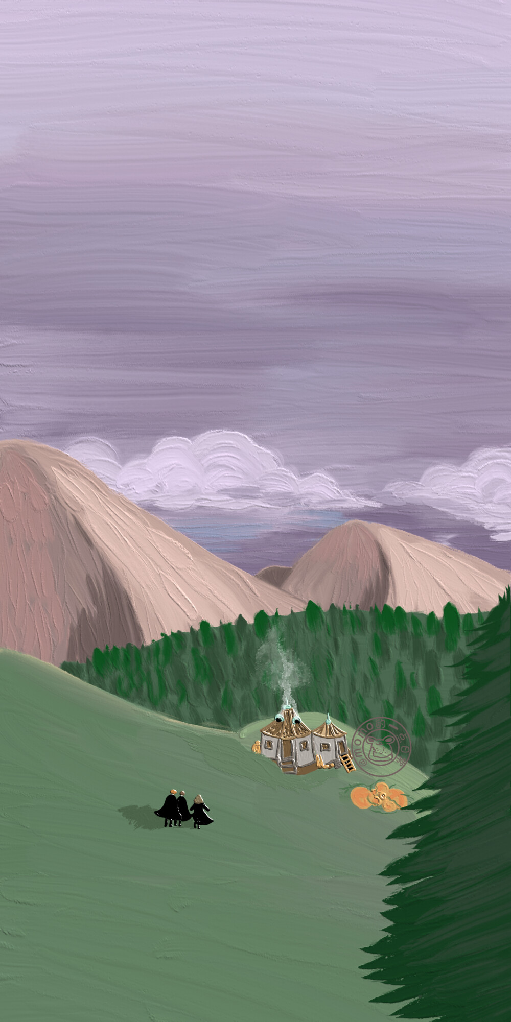 壁纸々哈利波特々超爱
这位@momo的一点日常