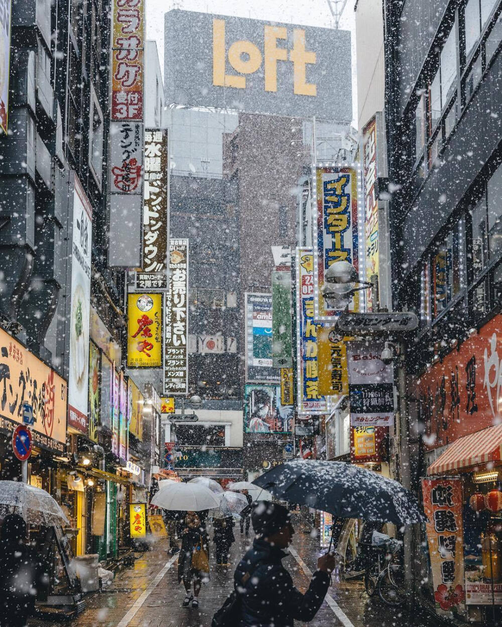 東京雪景 - 堆糖,美圖壁紙興趣社區