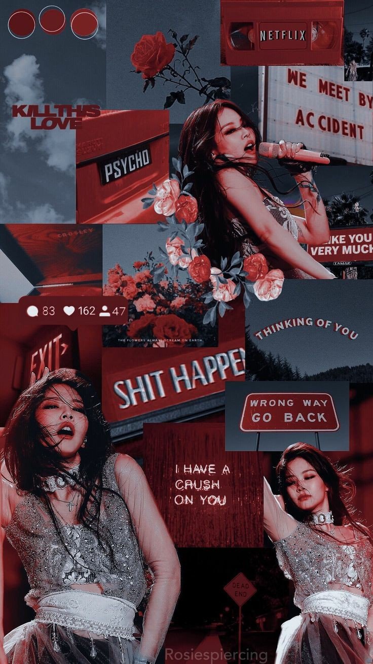 Blackpink/粉墨-jennie 珍妮拼贴壁纸~
壁纸/锁屏壁纸/爱豆壁纸/无水印壁纸/手机壁纸
cr.Pinterest