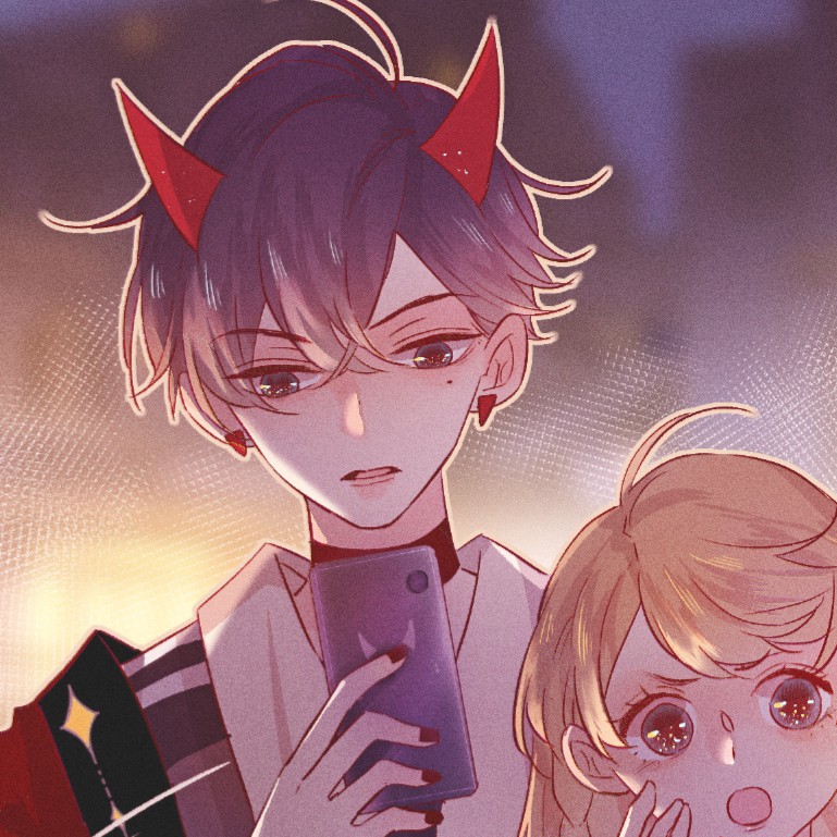 漫画:《花与隐匿之乌》 二传注明 自截自调头像