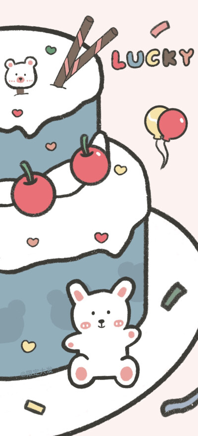 Cute壁纸分享
图源来自围脖水印