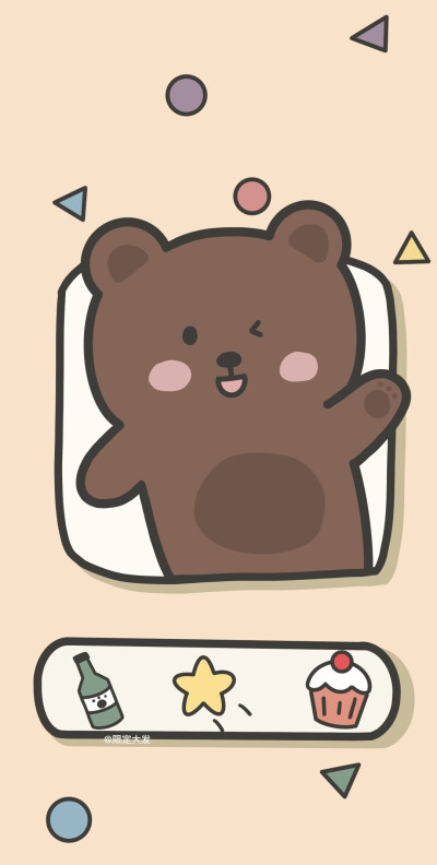 Cute壁纸分享
图源来自围脖水印