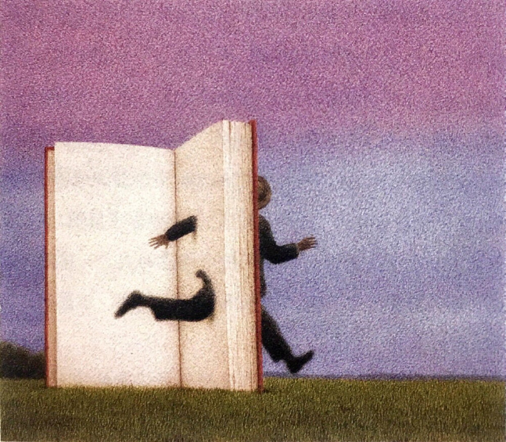 月亮会越来越圆 好事也会越来越近
插画|Quint Buchholz