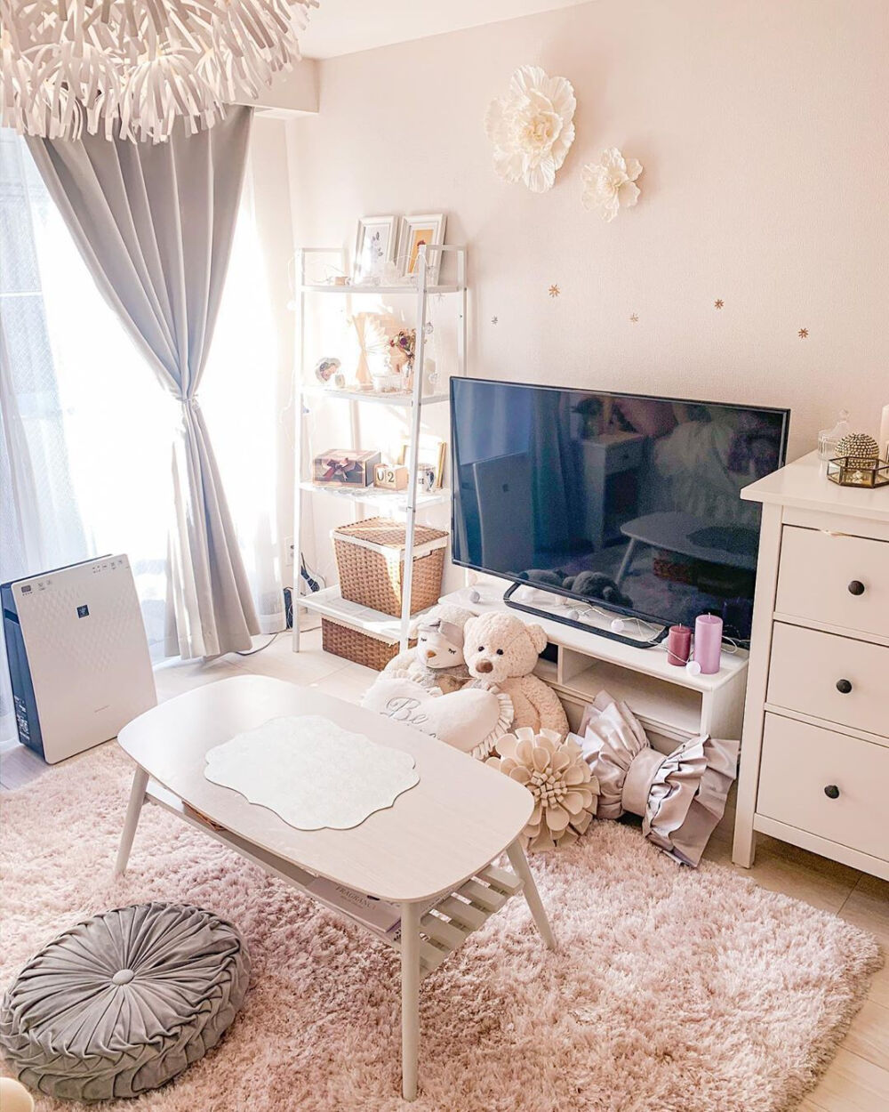 一人居 精致少女房间 79 房间装扮参考 | 宜家 61 francfranc61
