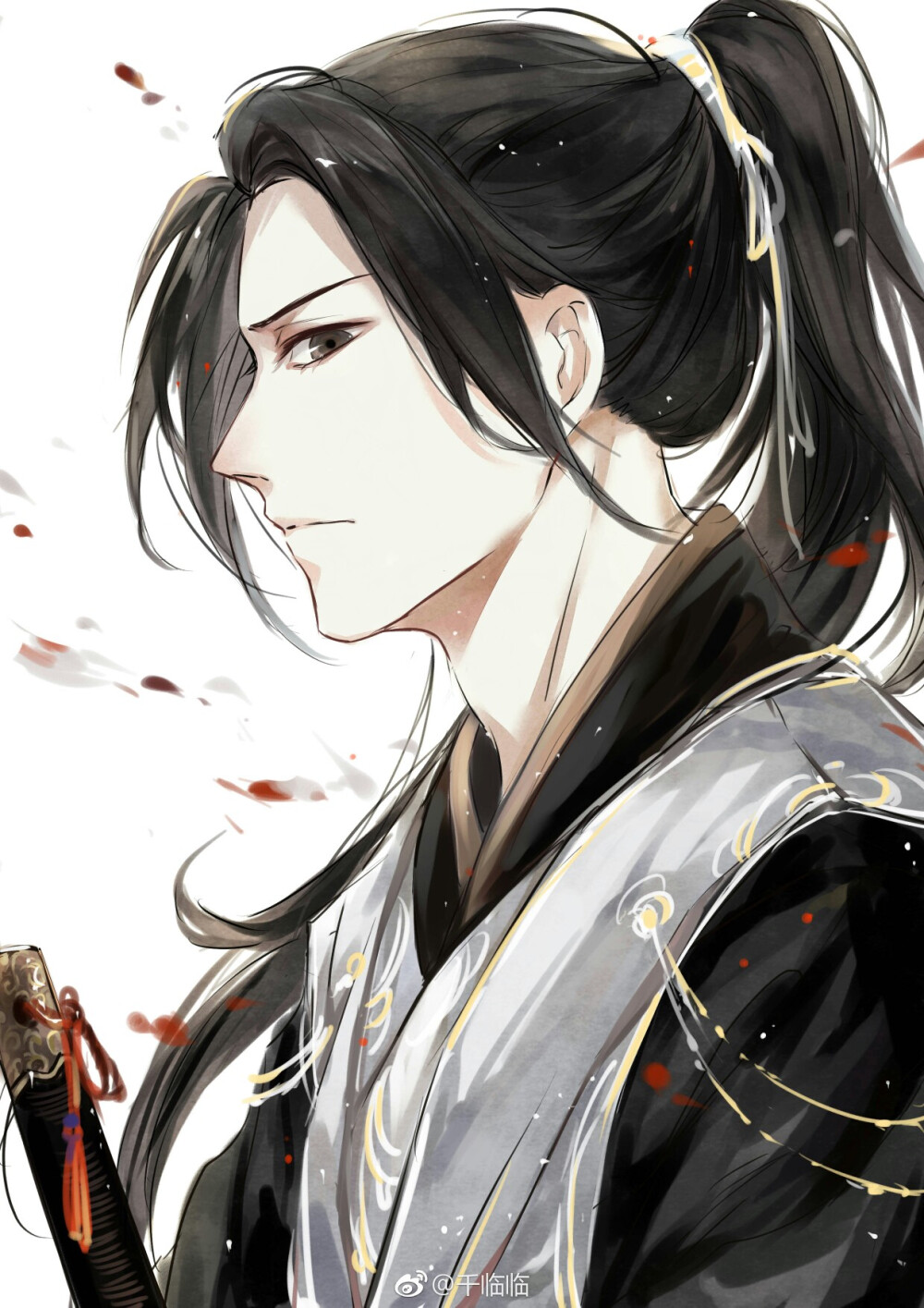 #天官赐福# #男生头像# #古风#
微博画师：千临临
少君倾酒 太子悦神 将军折剑 公主自刎
黑水沉舟 青灯夜游 白衣祸世 血雨探花
