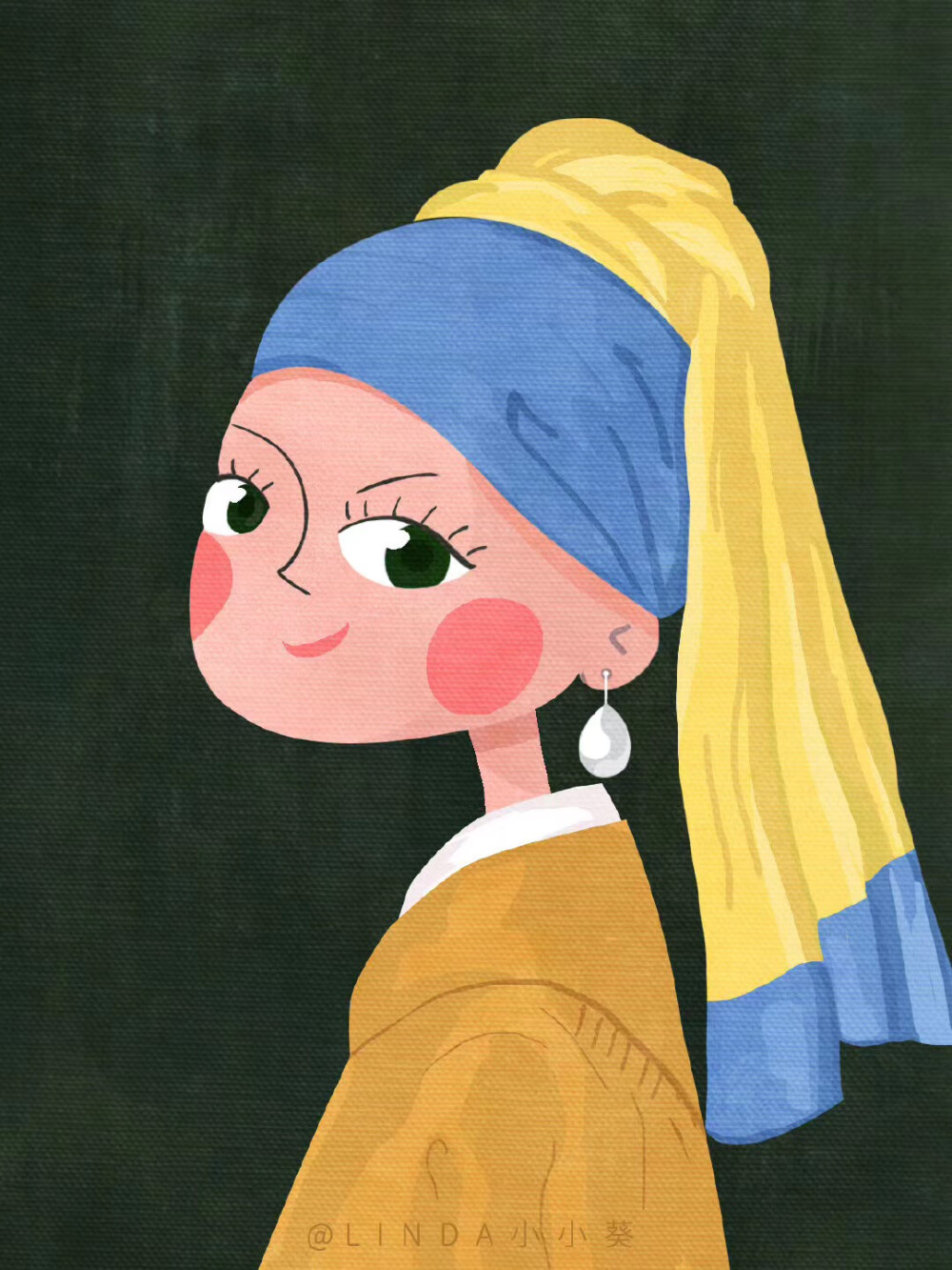 ✨礼想艺术馆
维米尔【戴珍珠耳环的少女】
