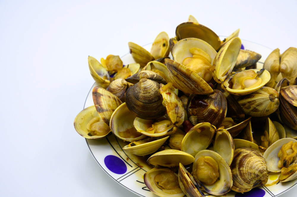 炒蛤蜊 蛤蜊 炒 炒菜 美食 食物 烹调 烹饪 容器 盘子 瓷盘 异形盘 白色瓷盘 圆盘子 静物 食品 中国 新鲜 特写 海鲜 贝壳 饮食 美味 形状 白色背景 摄影 亚洲 健康食物 海产 甲壳动物 有机食品 食物状态 营养 饮食文化 健康食品 海蛤 膳食 户内 主题 贝类 红辣椒 尖椒 绿色食品
