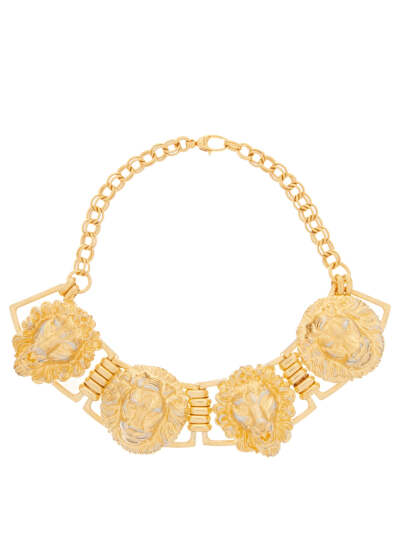 Lion-head choker necklace | Gucci