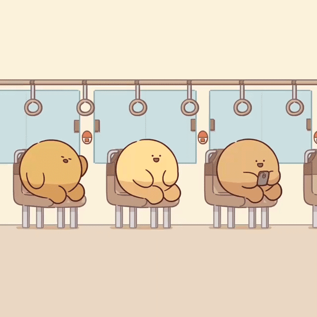 韩国暖心轻松治愈系动画小合集，圆滚滚的太可爱了！太逗了
大土豆和小章鱼团长表情包
(作者Instagram:dowdow_v)
MowMow和DowDow