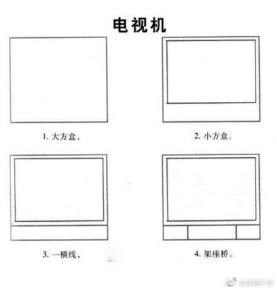 学习丨带儿歌的简笔画