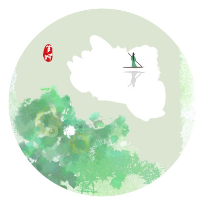 朋友圈背景图
cr.花朝十七-