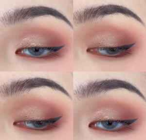 单眼皮眼妆分享