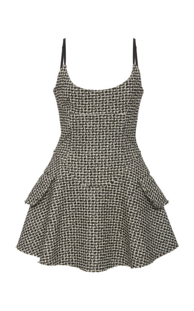 Tweed Mini Dress by Alexander Wang