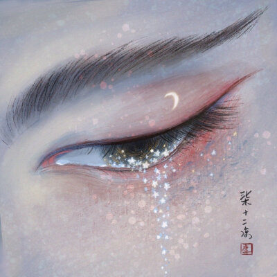 动漫头像 眼睛
“你眼底有星河”
微博/画师ID：柒十二凉
[＃二转注明出处＃]