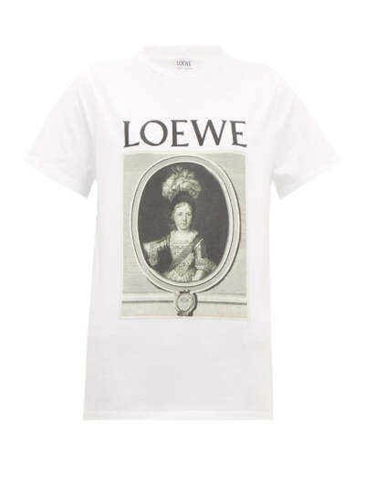 Loewe Portrait-print cotton T-shirt