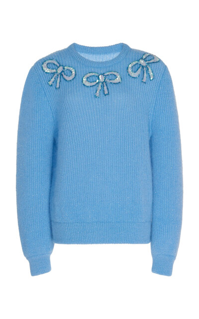 Embellished Wool-Blend Sweater by Alessandra Rich