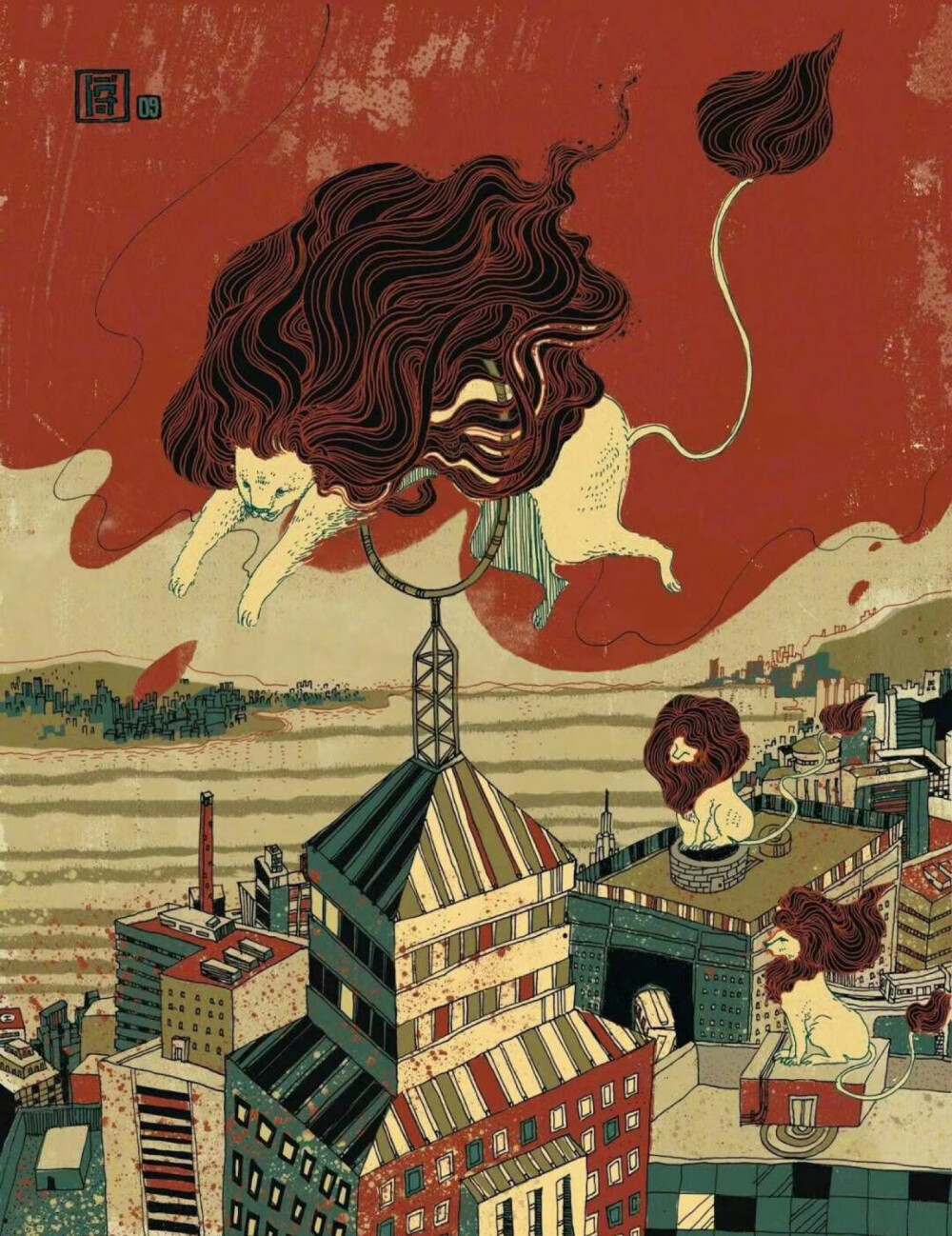 Victo Ngai 倪传婧，生于广州，成长于香港，毕业于罗德岛设计学院