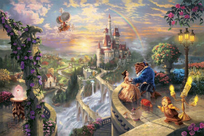 迪士尼公主 梦幻爱情 壁纸