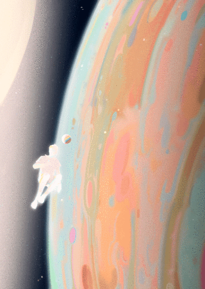 GIF动态图
星空 宇宙 梦幻 月亮 星星
cr：咸鱼中下游「二传请注明画师」