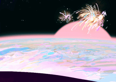 GIF动态图
星空 宇宙 梦幻 月亮 星星
cr：咸鱼中下游「二传请注明画师」