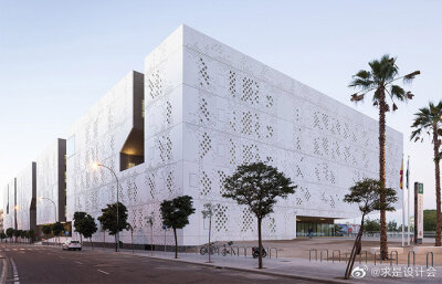 科尔多瓦司法大楼，西班牙 / Mecanoo Architecten + AYESA。#求是爱设计#