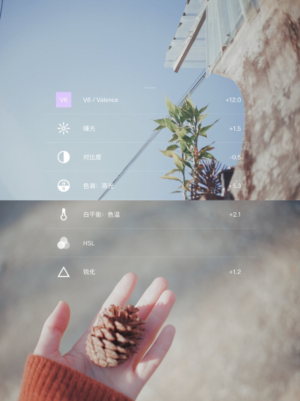 手机修图 ｜VSCO小清新调色合集
作者：@壹碗薏仁 ​