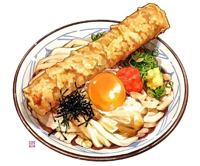 美食画