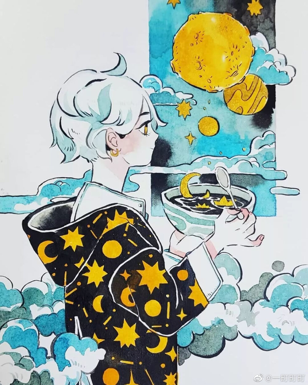 作者maruti_bitamin 水彩画