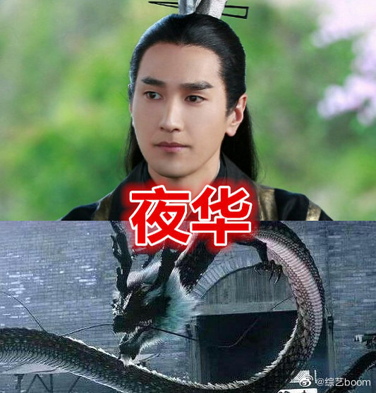 三生三世枕上书# 已知:夜华真身黑龙,白浅真身九尾白狐,凤九真身疚膊