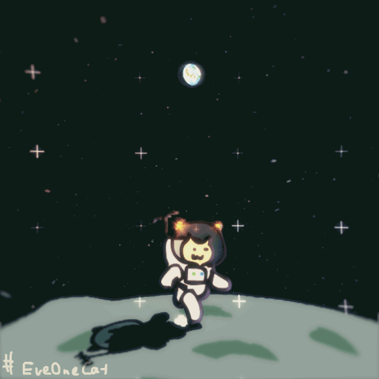#eveonecat 猫猫宇航员
gif动图沙雕可爱猫猫表情包