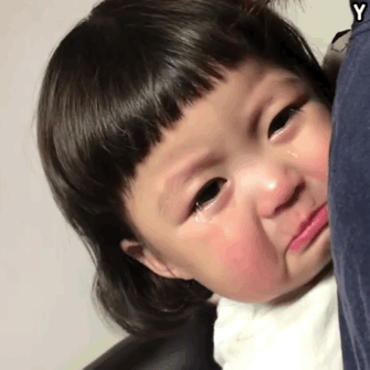 可爱表情包 萌娃 情侣日常～撒娇～