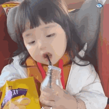 可爱表情包 萌娃 情侣日常～撒娇～