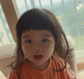 可爱表情包 萌娃 情侣日常～撒娇～