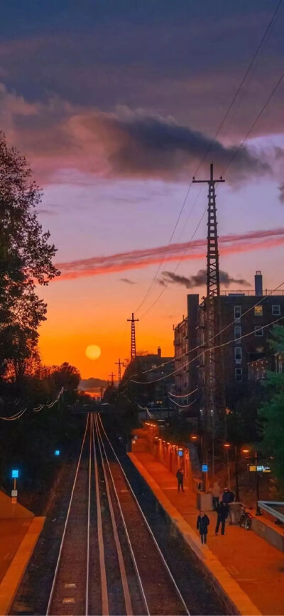 动漫风景图片，适合手机壁纸